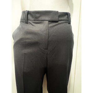 Women's Faconnable Dress Pants, Size 16, Black 34” inseam unlined wool/spandex